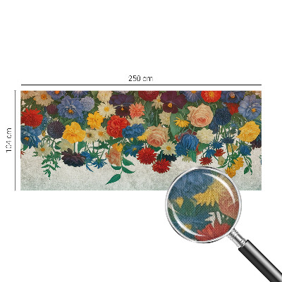 Fotomurale adesivo Fiori colorati