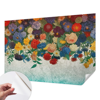 Fotomurale adesivo Fiori colorati