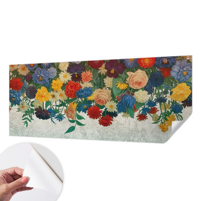 Fotomurale adesivo Fiori colorati