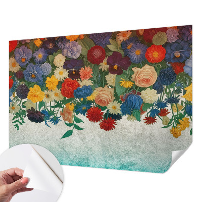 Fotomurale adesivo Fiori colorati