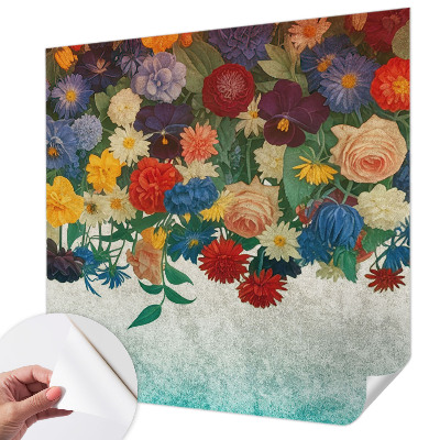 Fotomurale adesivo Fiori colorati