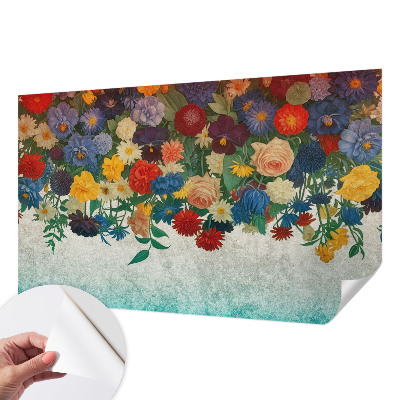 Fotomurale adesivo Fiori colorati