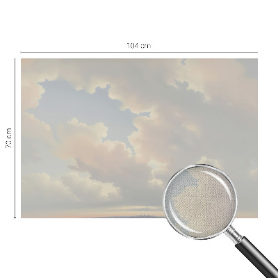 Carta da parati 3D Cielo pastello