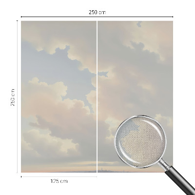 Carta da parati 3D Cielo pastello