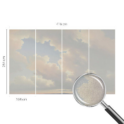 Carta da parati 3D Cielo pastello
