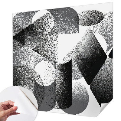 Carta da parati per cameretta Forme geometriche
