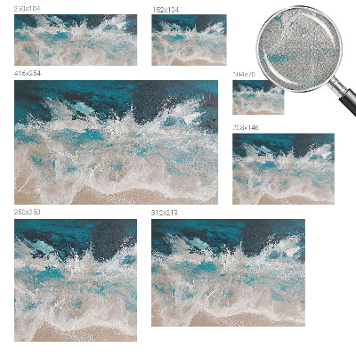 Fotomurale per cameretta Onde oceaniche