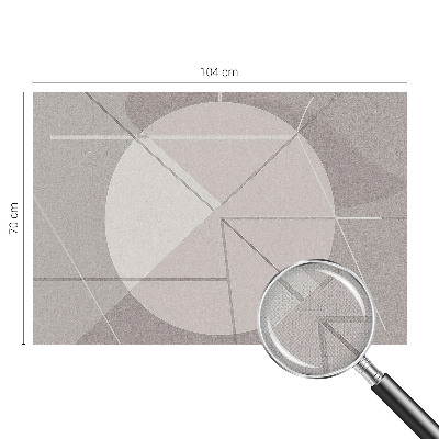 Carta da parati 3D geometria astratta