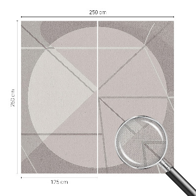 Carta da parati 3D geometria astratta