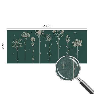 Fotomurale effetto 3D Fiori delicati