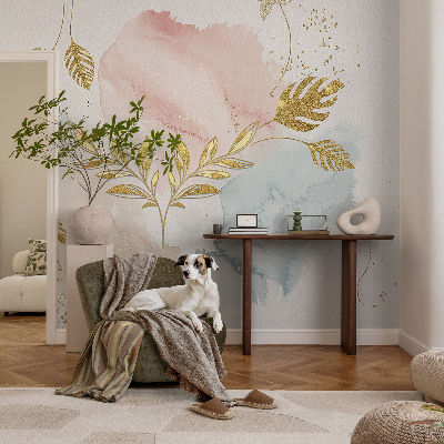 Carta da parati cameretta Fascino botanico