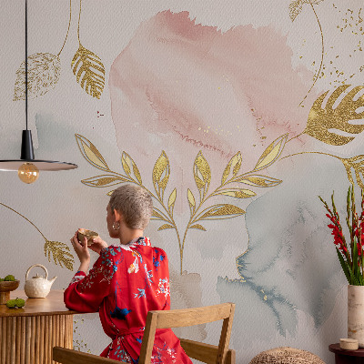 Carta da parati cameretta Fascino botanico
