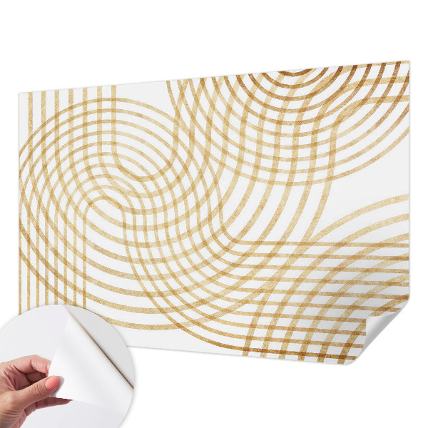 Carta da parati per cameretta Trame geometriche