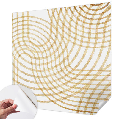 Carta da parati per cameretta Trame geometriche