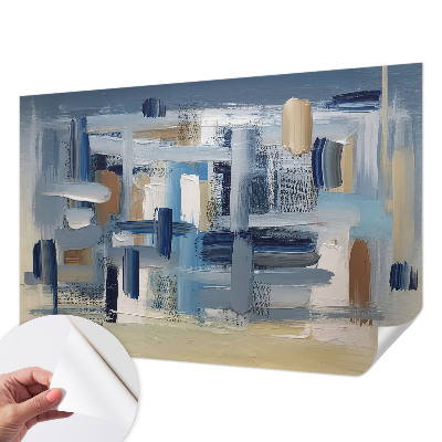 Fotomurale per bambini Pennelli astratti