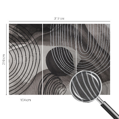 Fotomurale effetto 3D Armonia delle forme
