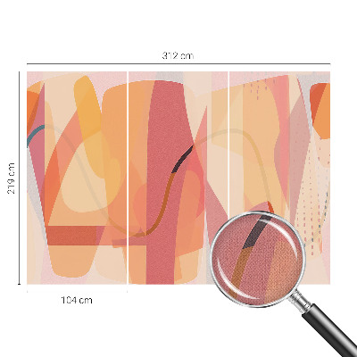 Fotomurale per bambini Astrazione colorata