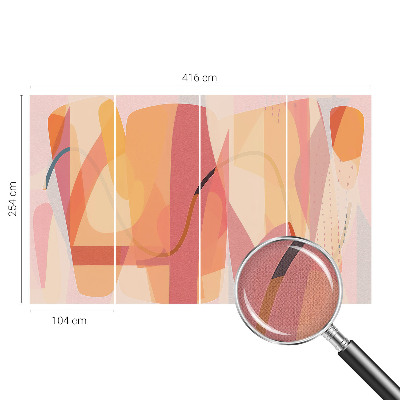 Fotomurale per bambini Astrazione colorata