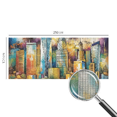 Carta da parati adesiva Panorama della città