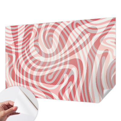 Fotomurale per bambini Linee ondulate