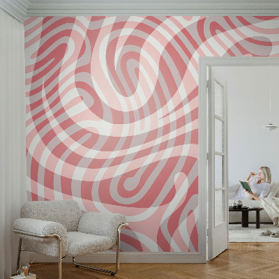 Fotomurale per bambini Linee ondulate