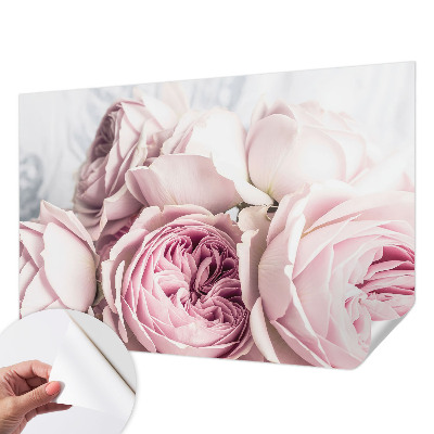 Carta da parati 3D Rose rosa