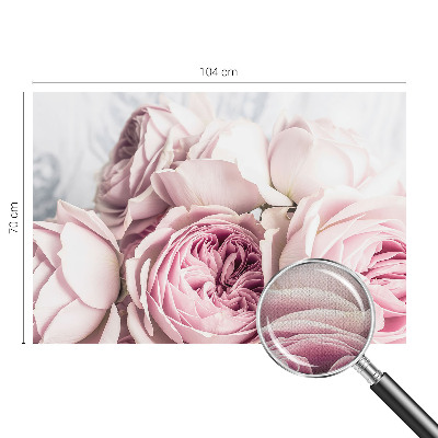 Carta da parati 3D Rose rosa