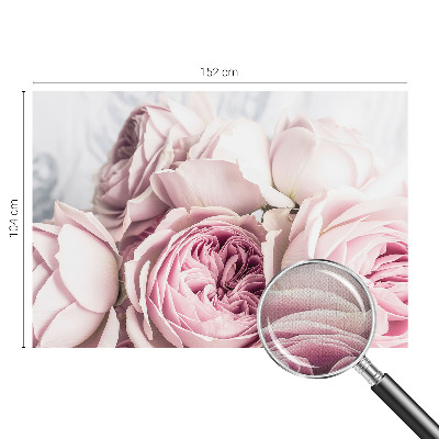 Carta da parati 3D Rose rosa