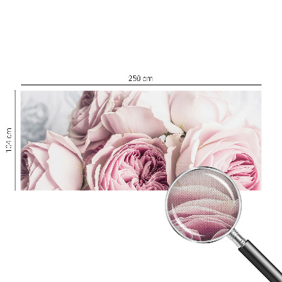 Carta da parati 3D Rose rosa