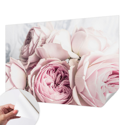 Carta da parati 3D Rose rosa