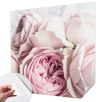 Carta da parati 3D Rose rosa