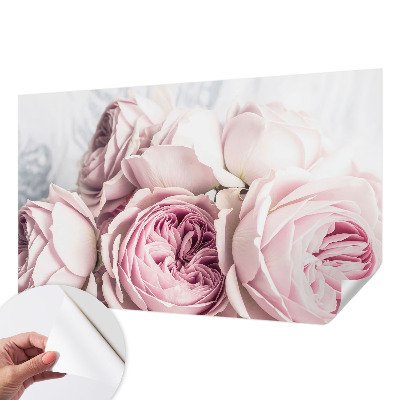 Carta da parati 3D Rose rosa