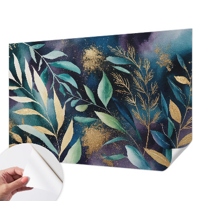 Fotomurale 3D Foglie botaniche