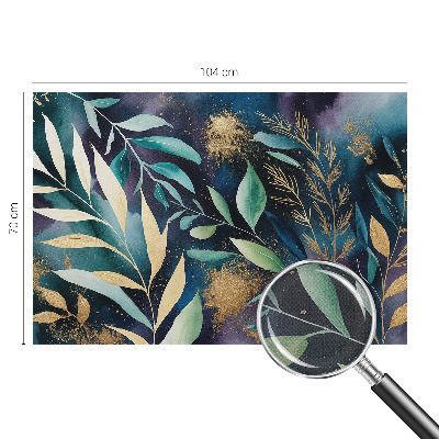 Fotomurale 3D Foglie botaniche