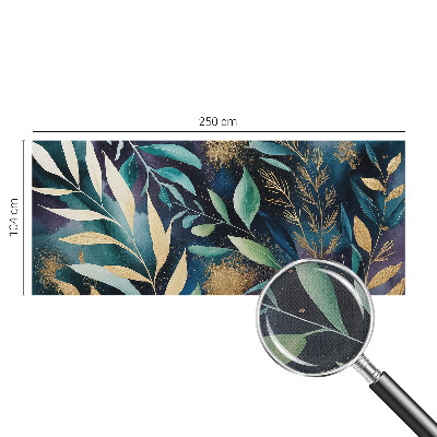Fotomurale 3D Foglie botaniche