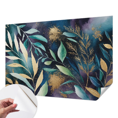 Fotomurale 3D Foglie botaniche