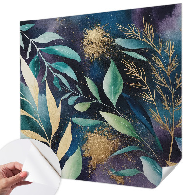 Fotomurale 3D Foglie botaniche