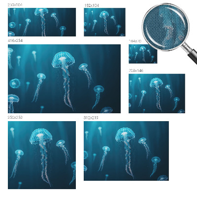 Carta da parati adesiva Eleganza marittima