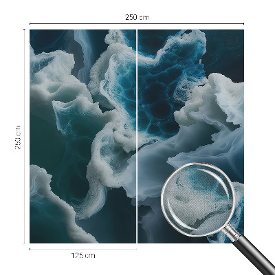 Carta da parati 3D Onde del mare