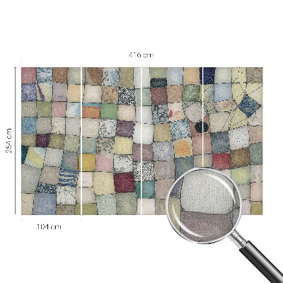 Fotomurale per cameretta Mosaico colorato