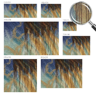 Carta da parati per cameretta Composizione astratta