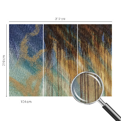 Carta da parati per cameretta Composizione astratta