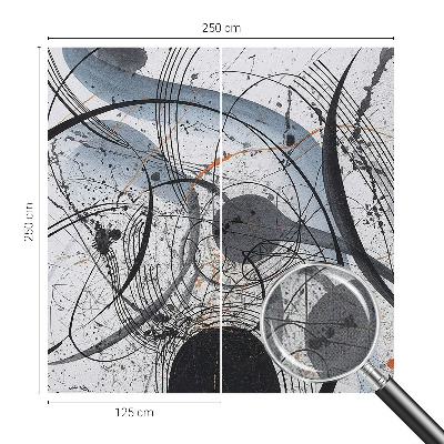 Carta da parati adesiva Astrazione espressiva