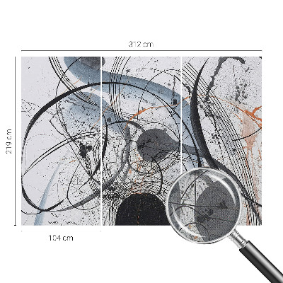 Carta da parati adesiva Astrazione espressiva