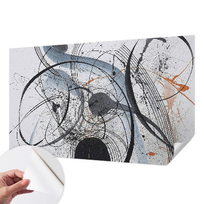 Carta da parati adesiva Astrazione espressiva