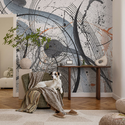 Carta da parati adesiva Astrazione espressiva