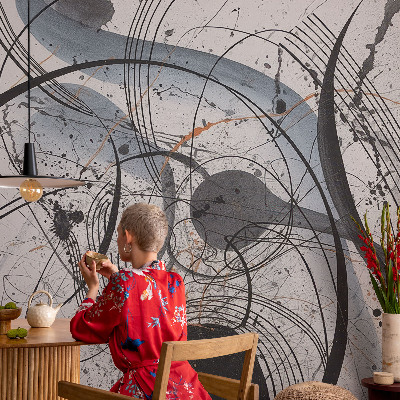 Carta da parati adesiva Astrazione espressiva