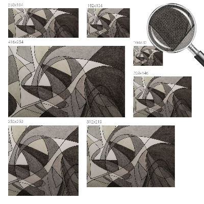 Fotomurale per cameretta Astrazione geometrica