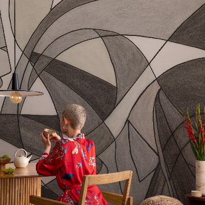 Fotomurale per cameretta Astrazione geometrica
