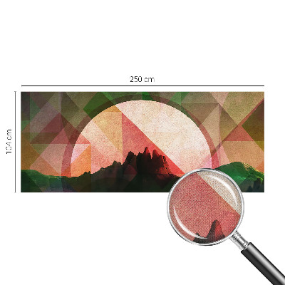 Fotomurale adesivo colline pittoresche